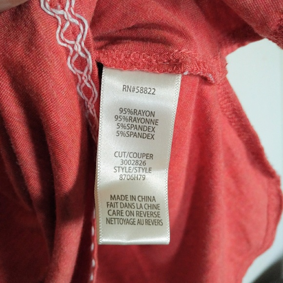 Max Studio Flutter🦋 Sleeve Top NWT - Picture 6 of 8